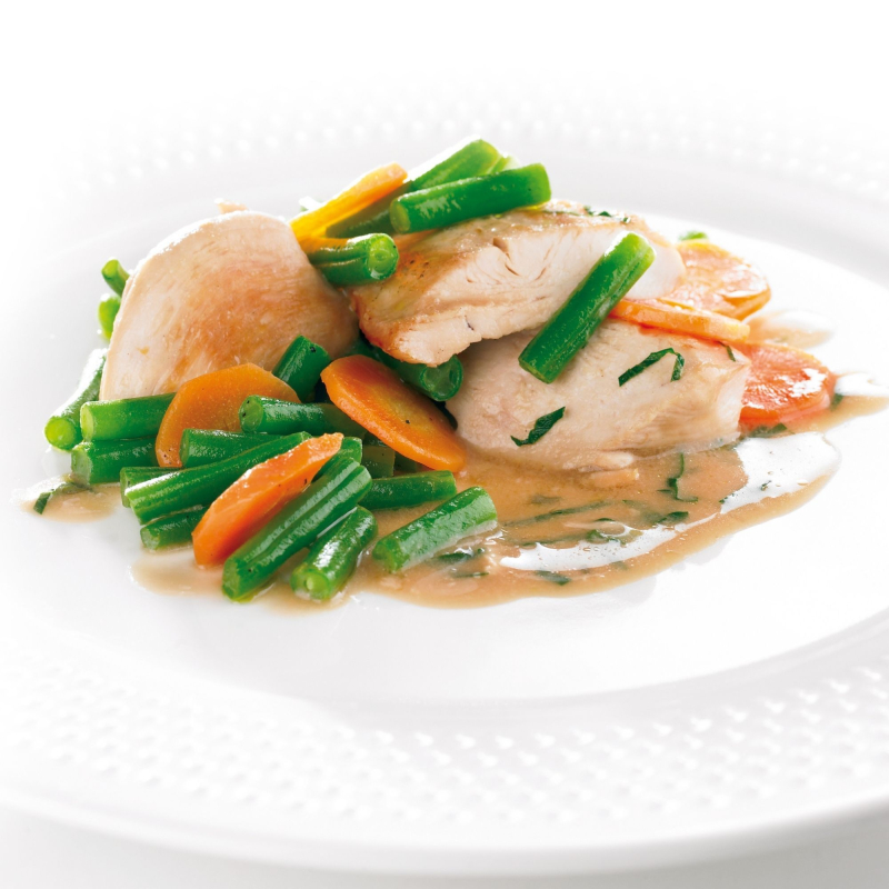 Plat protéiné filet de poulet à l'estragon Plat protéiné filet de poulet à l'estragon