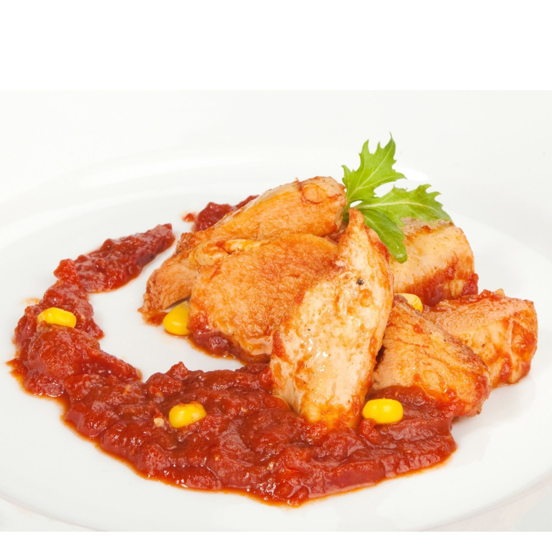 Plat protéiné poulet aux parfums doux du Mexique Plat protéiné poulet aux parfums doux du Mexique