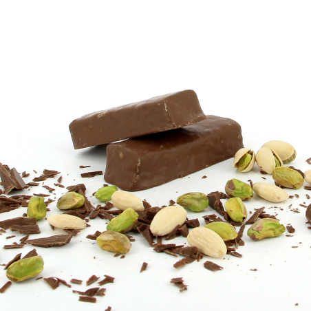 Barre pistache faible en sucres
