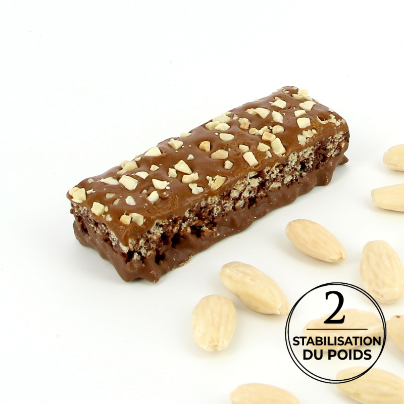 Barre double chocolat protéinée Barre double chocolat protéinée