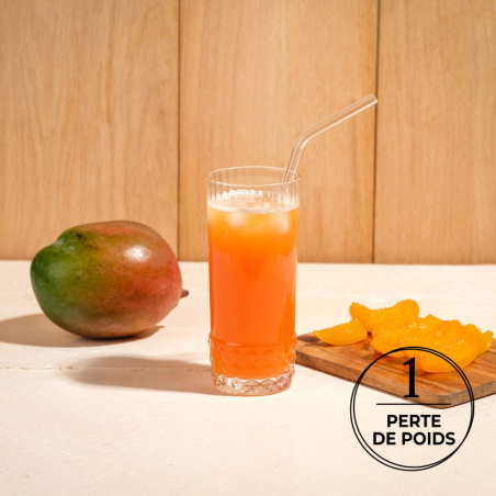Boisson protéinée pêche mangue