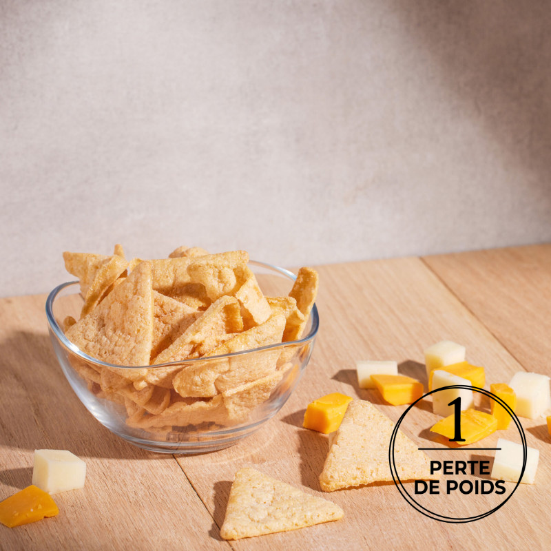 Chips protéinées tortilla fromage