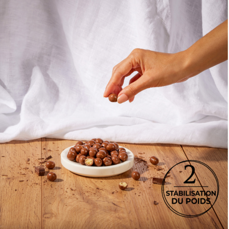 Boules protéinées chocolat au lait