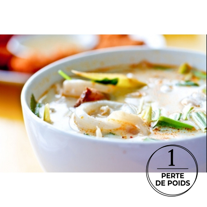 Soupe thaï protéinée