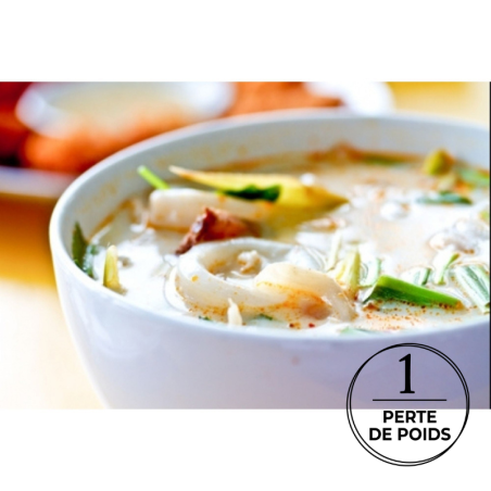 Soupe thaï protéinée
