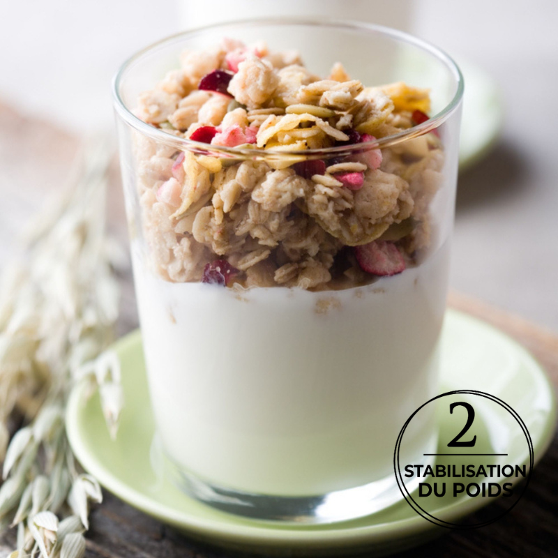 Muesli protéiné fruits rouges