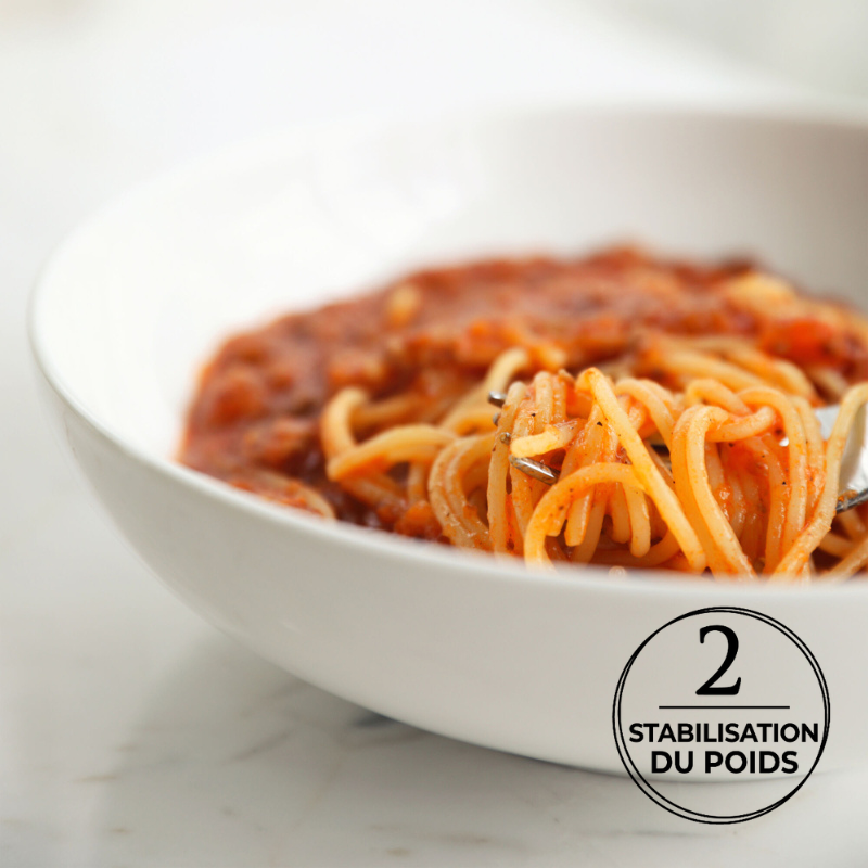 Spaghettis bolognaise protéinés Spaghettis bolognaise protéinés