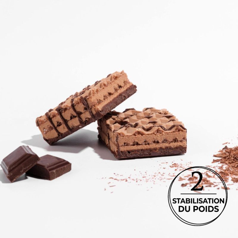 Gaufrettes protéinées chocolat