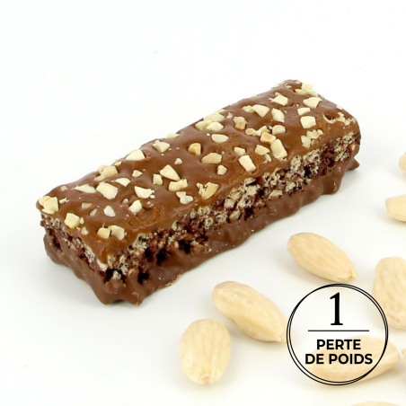 Barre double chocolat protéinée