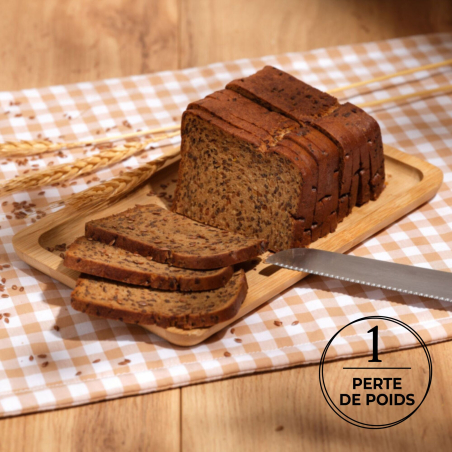 Pain brun protéiné