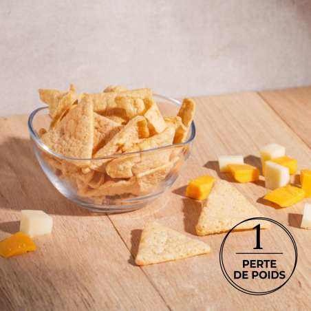 Chips protéinées tortilla fromage