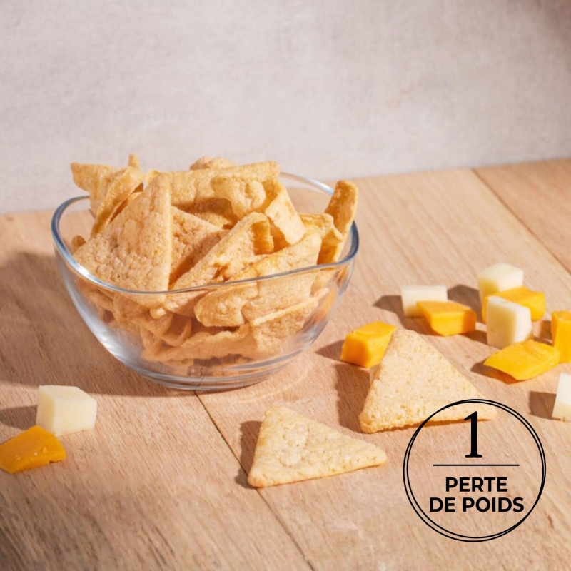 Chips protéinées tortilla fromage