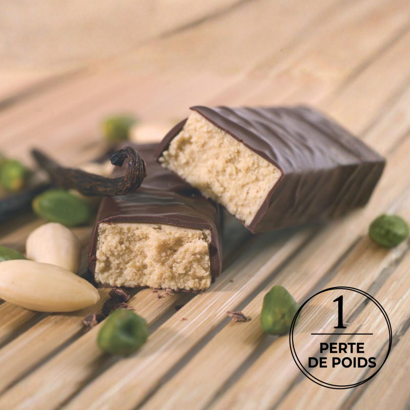 Barre nougat et chocolat