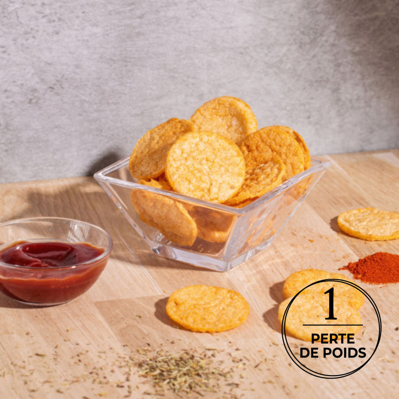 Chips protéinées barbecue 