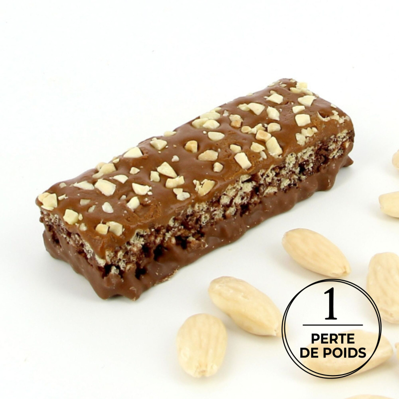 Barre double chocolat protéinée
