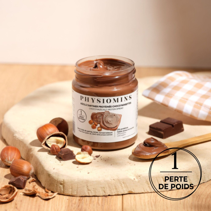 Pâte à tartiner protéinée choco'noisettes