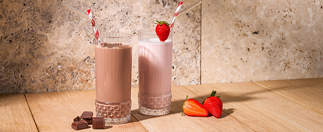 De délicieuses boissons protéinées pour accompagner vos repas.